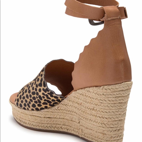 Matisse Roma Tan leopard espadrilles sandals 10 - Picture 4 of 12